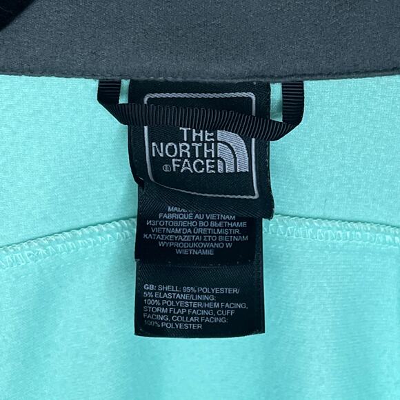 The North Face Calentito Softshell Jacket Full Zip Mint Green Size Large - Picture 3 of 9